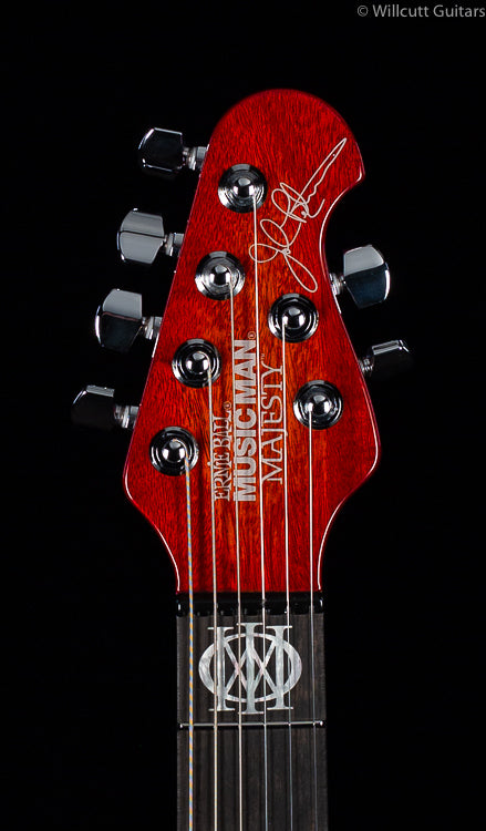 Ernie Ball Music Man Majesty Red Sunrise - Willcutt Guitars