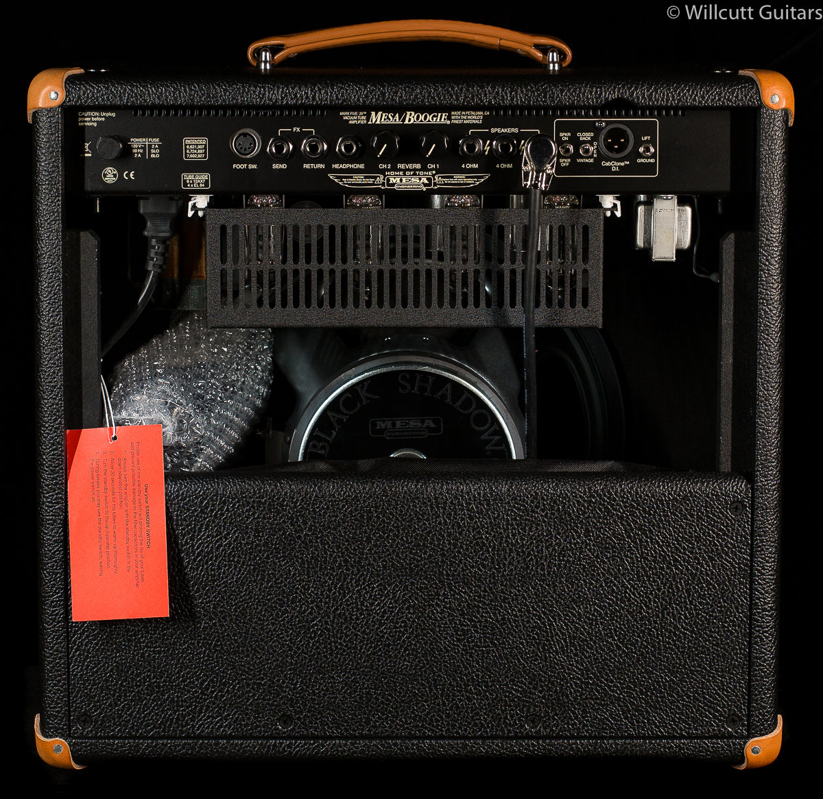 Mesa Boogie Mark Five: 35 1x12 Combo Black Bronco Wicker Grill Tan Corners