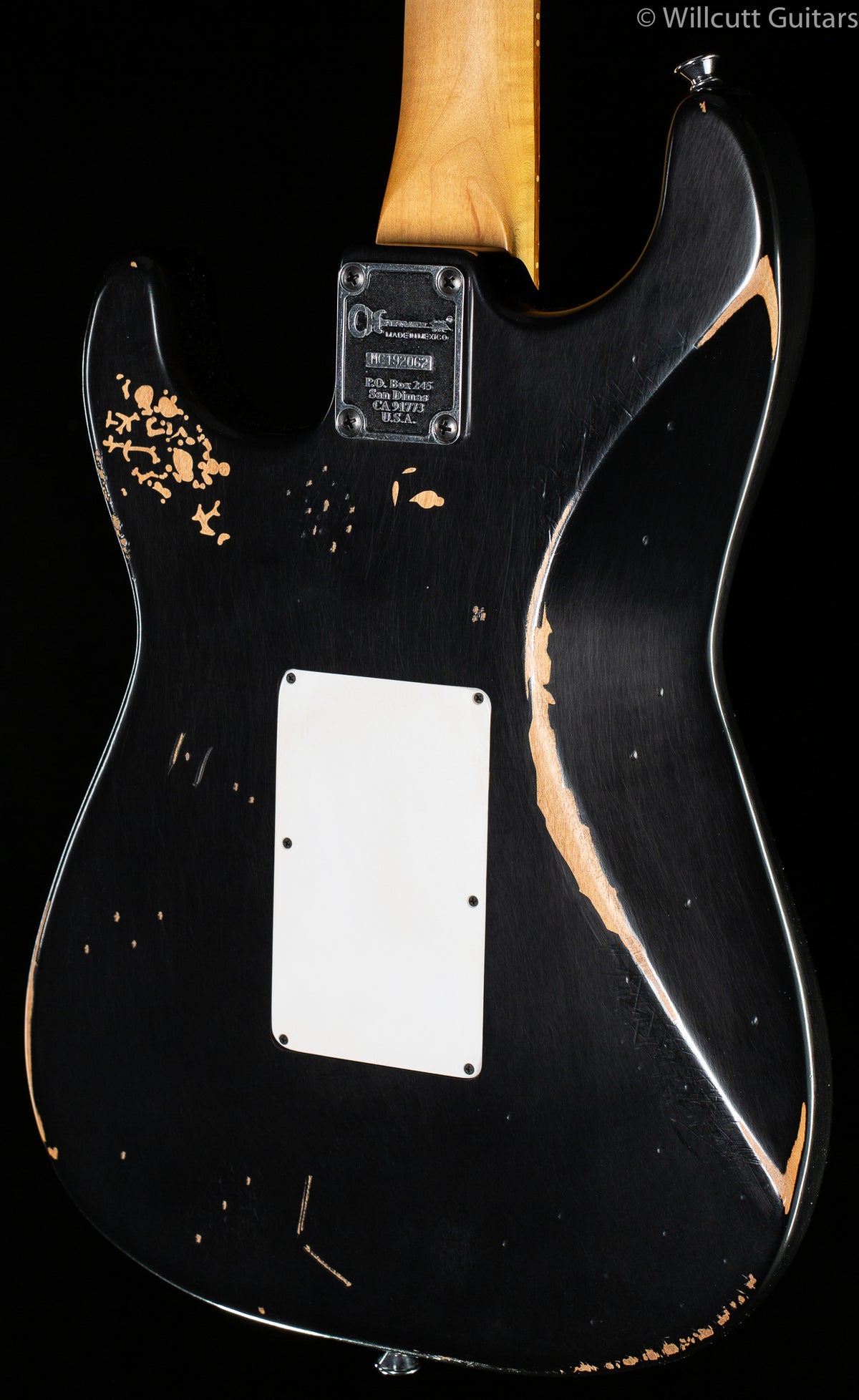 Charvel Limited Edition Super Stock SC1, Pau Ferro Fingerboard, Black Relic