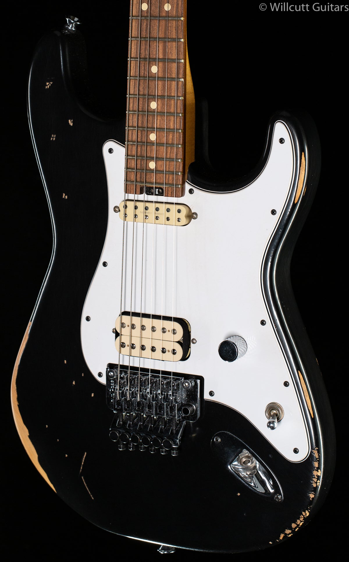 Charvel Limited Edition Super Stock SC1, Pau Ferro Fingerboard, Black Relic