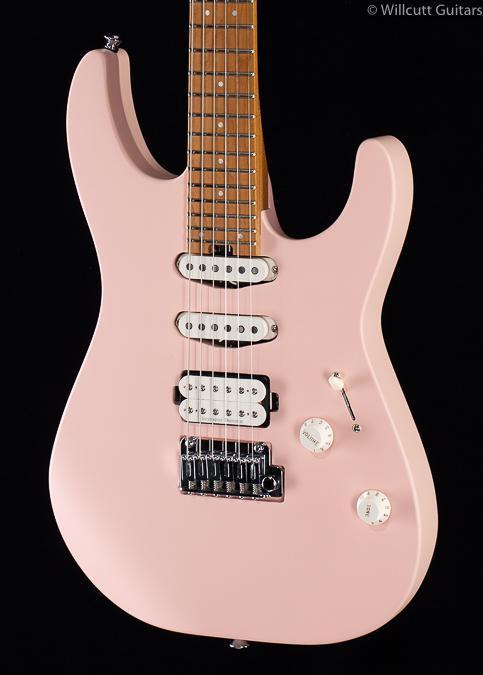 Charvel PRO-MOD DK24 HSS 2PT CM SATIN SHELL PINK (469) - Willcutt