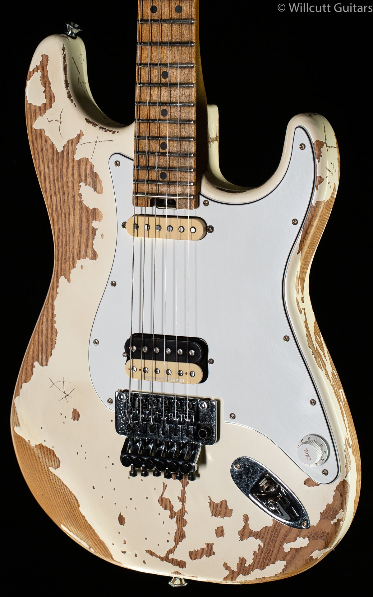 Charvel Henrik Danhage Limited Edition Signature Pro-Mod So-Cal Style 1 White Relic