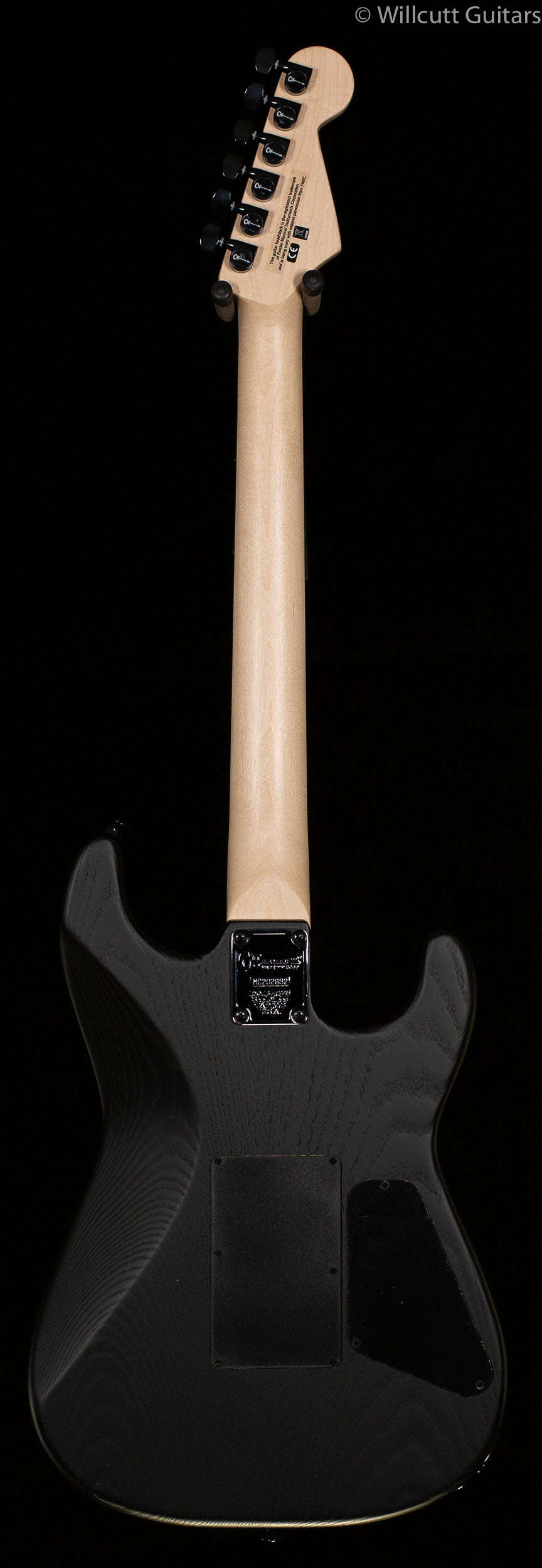 Charvel Pro-Mod San Dimas Style 1 HH FR E Sassafras LH Ebony Fingerboard Satin Black