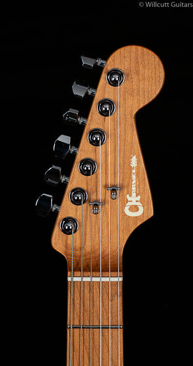 Charvel Pro-Mod DK24 HH 2PT CM, Caramelized Maple Fingerboard, 3-Tone Sunburst