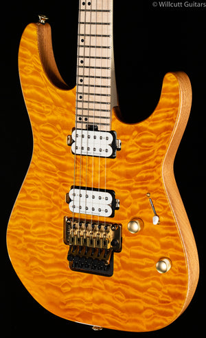 Charvel Pro-Mod DK24 HH FR M Mahogany with Quilt Maple, Maple