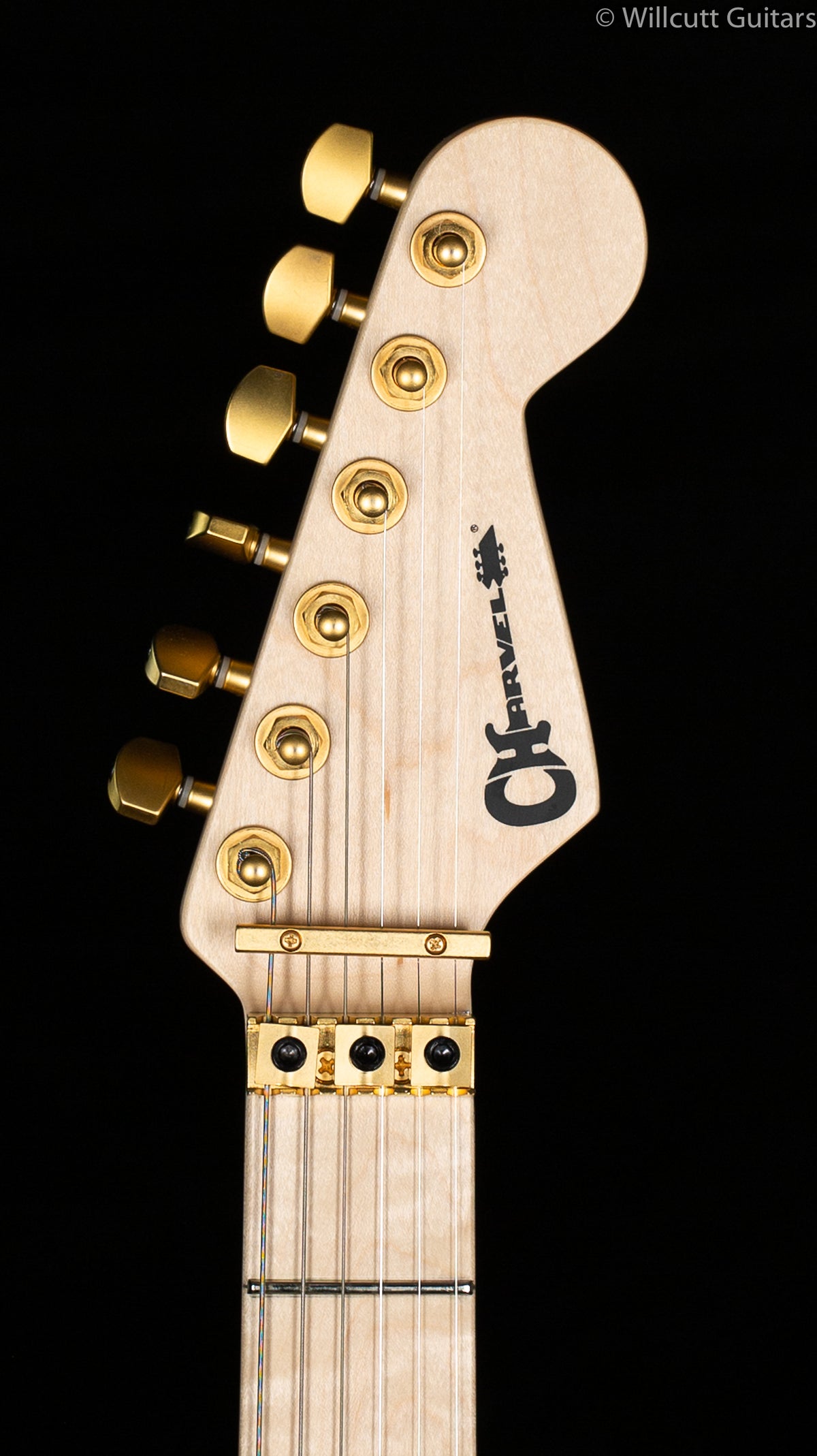 Charvel Pro-Mod DK24 HH FR M Mahogany with Quilt Maple, Maple