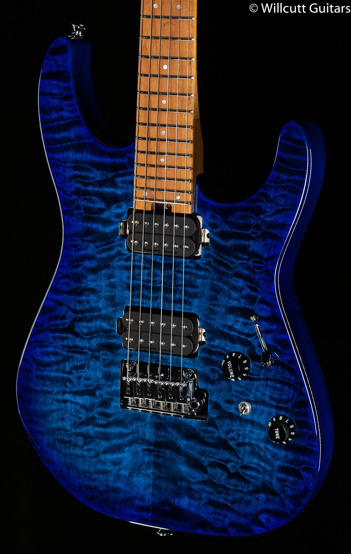 Charvel Pro-Mod DK24 HH 2PT CM QM Chlorine Burst