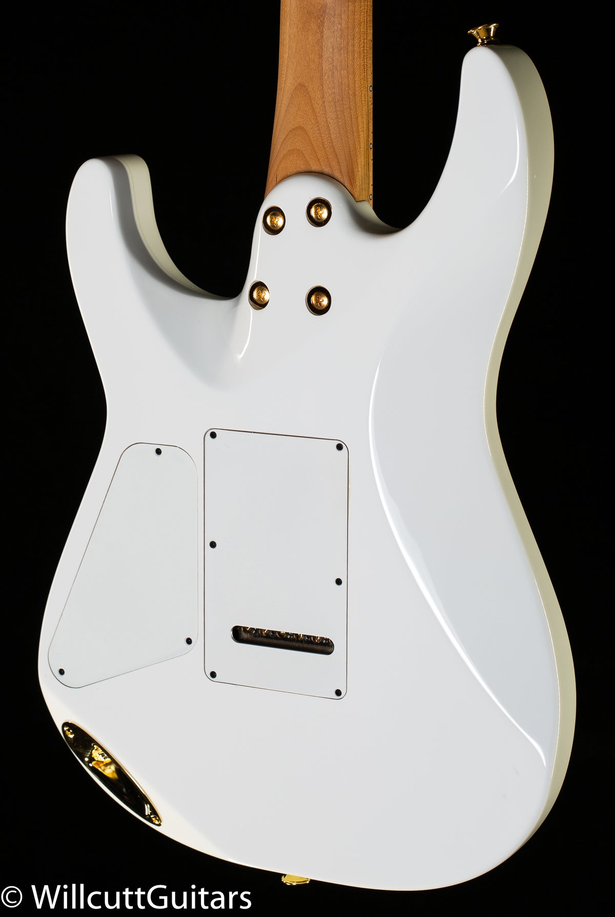 Charvel Pro-Mod DK24 HSS 2PT CM, Caramelized Maple Fingerboard, Snow White