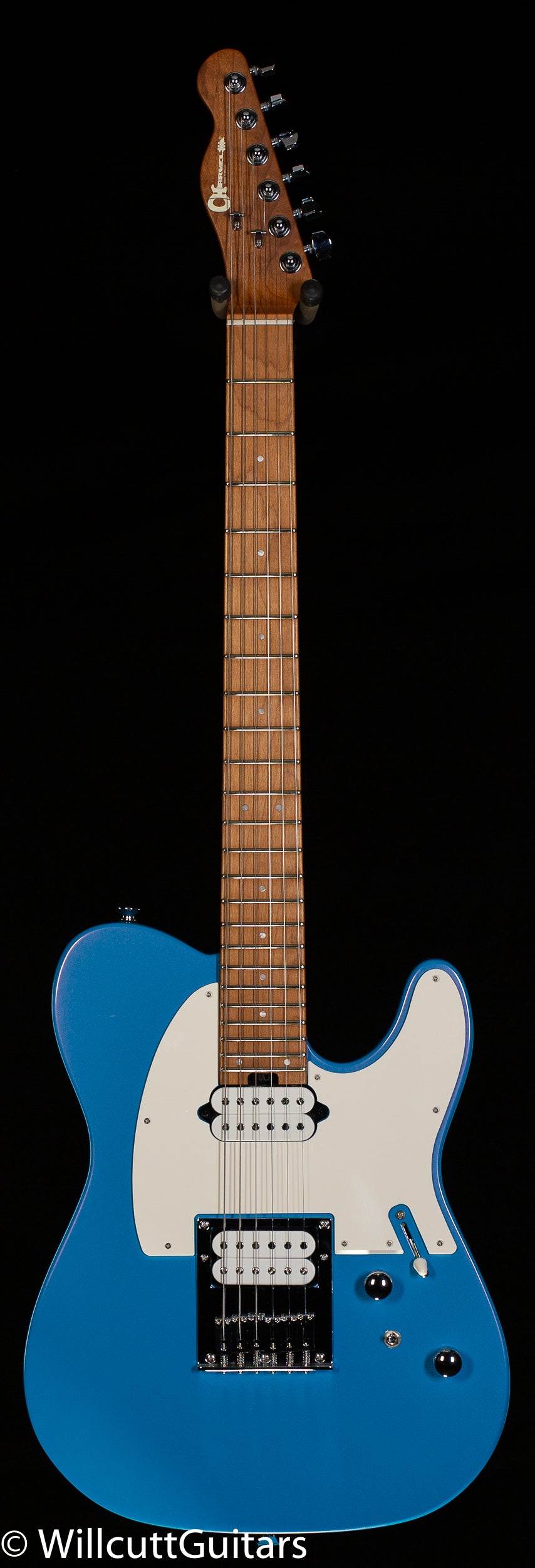 Charvel Pro-Mod So-Cal Style 2 24 HH HT CM, Caramelized Maple Fingerboard, Robin&#39;s Egg Blue