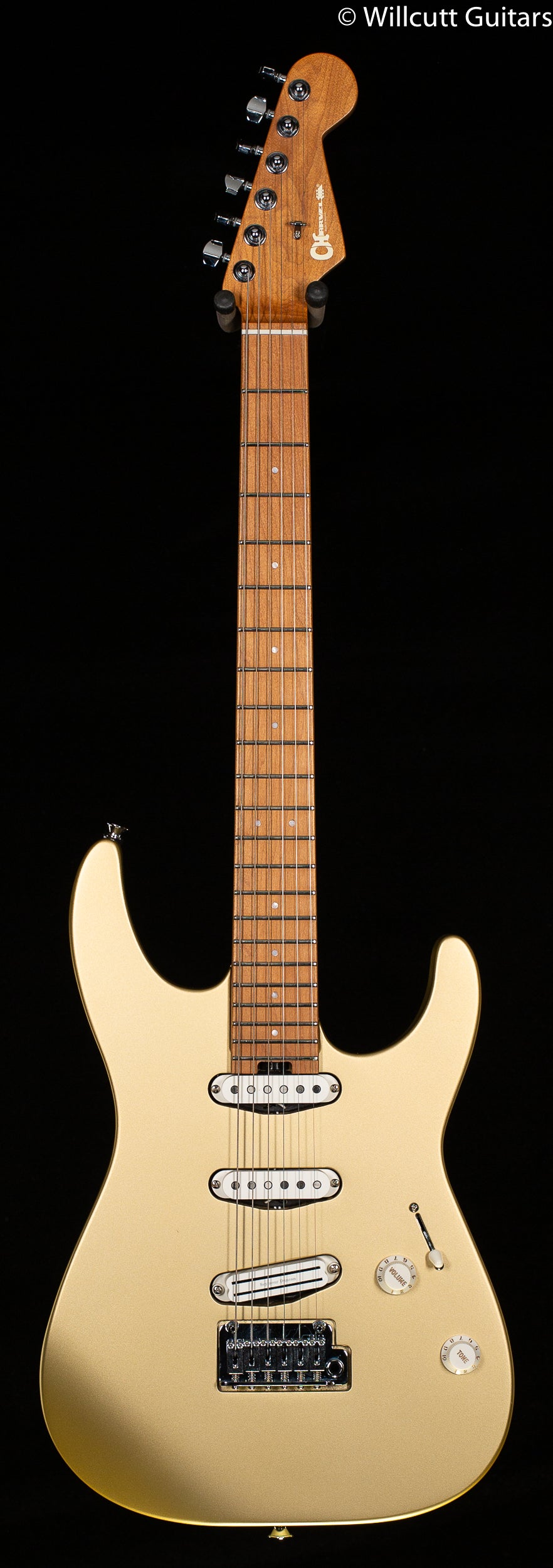 Charvel Pro-Mod DK22 SSS 2PT CM, Caramelized Maple