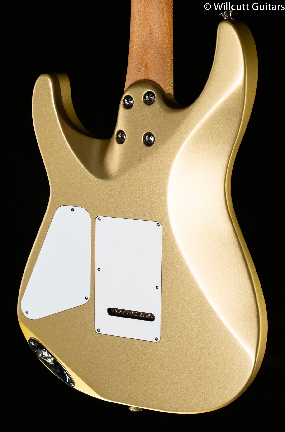 Charvel Pro-Mod DK22 SSS 2PT CM, Caramelized Maple Fingerboard, Pharaohs Gold