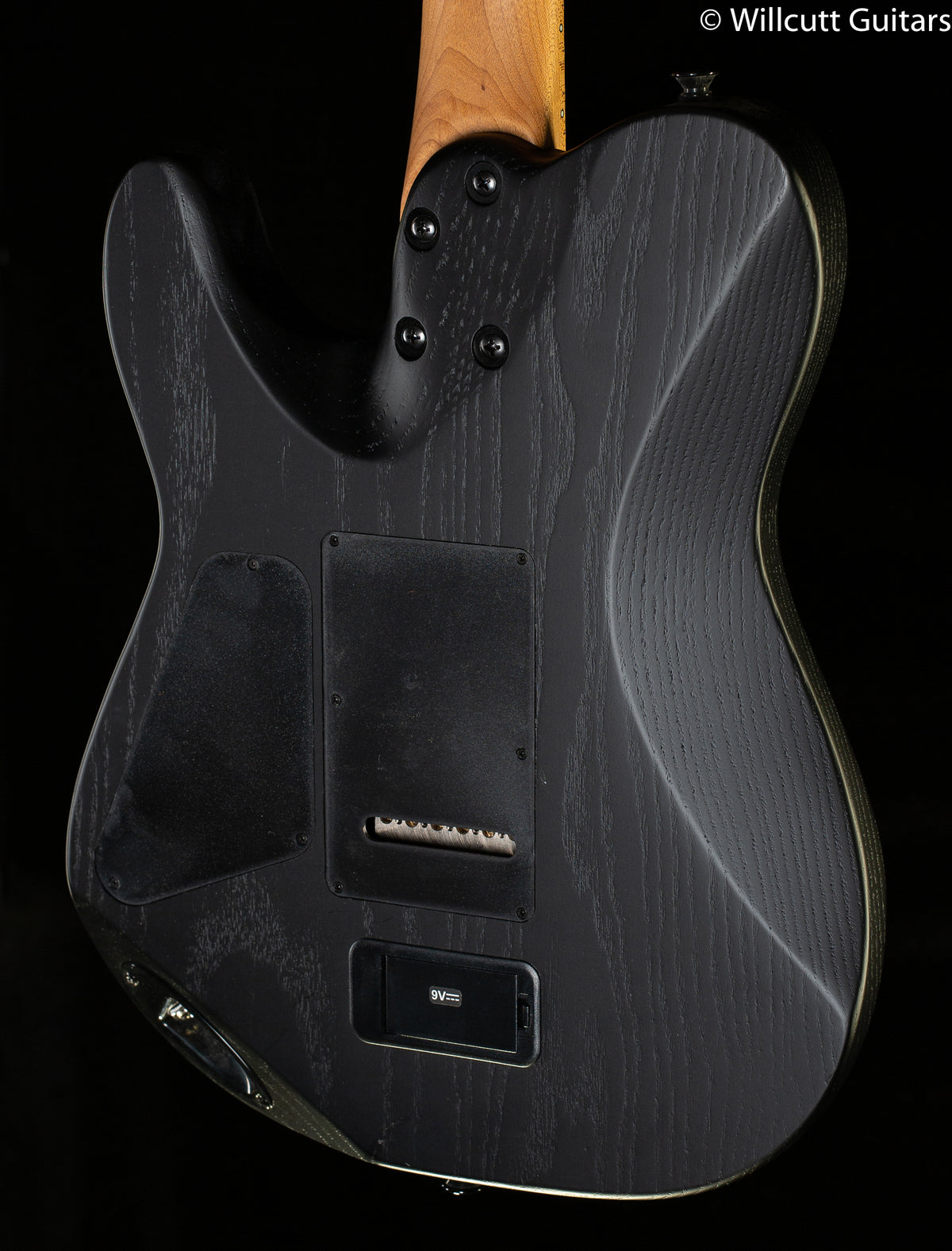 Charvel Pro-Mod So-Cal Style 2 24 HH 2PT CM Ash, Caramelized Maple Fingerboard, Black Ash (344)