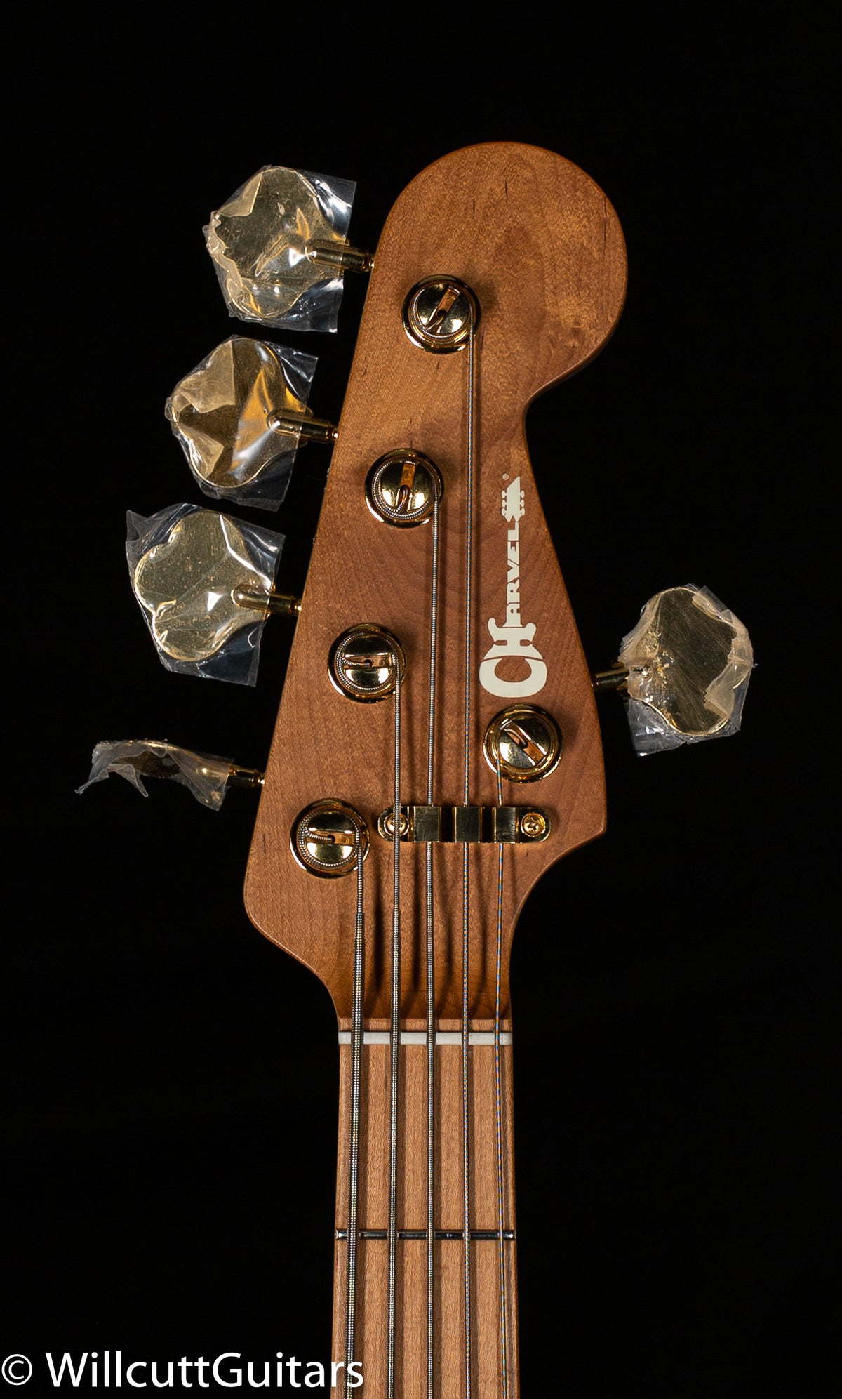 Charvel Pro-Mod San Dimas Bass JJ V Caramelized Lambo Green Metallic Bass Guitar (627)