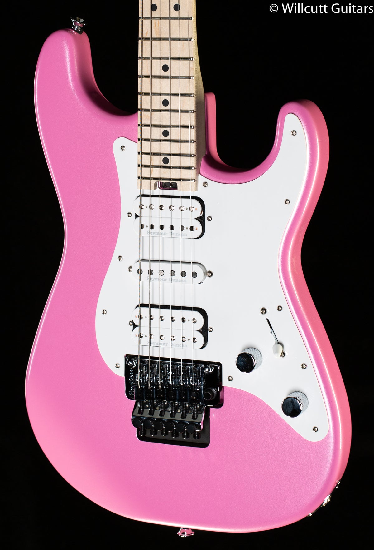 Charvel Pro-Mod So-Cal Style 1 HSH FR M, Maple Fingerboard Platinum Pink (979)