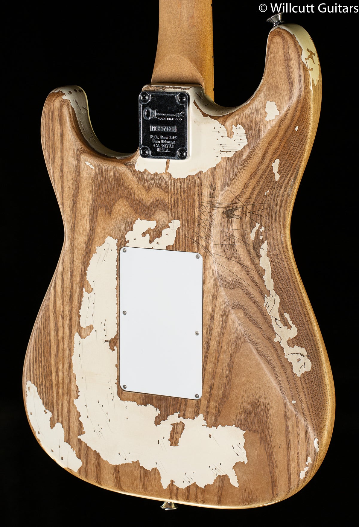 Charvel Henrik Danhage Limited Edition Signature Pro-Mod So-Cal Style 1 HS FR M Maple Fingerboard, White Relic