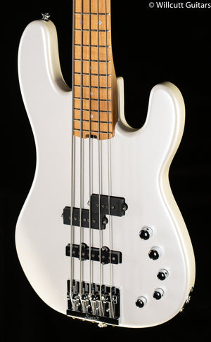 Charvel Pro-Mod San Dimas Bass PJ V Platinum Pearl Bass Guitar