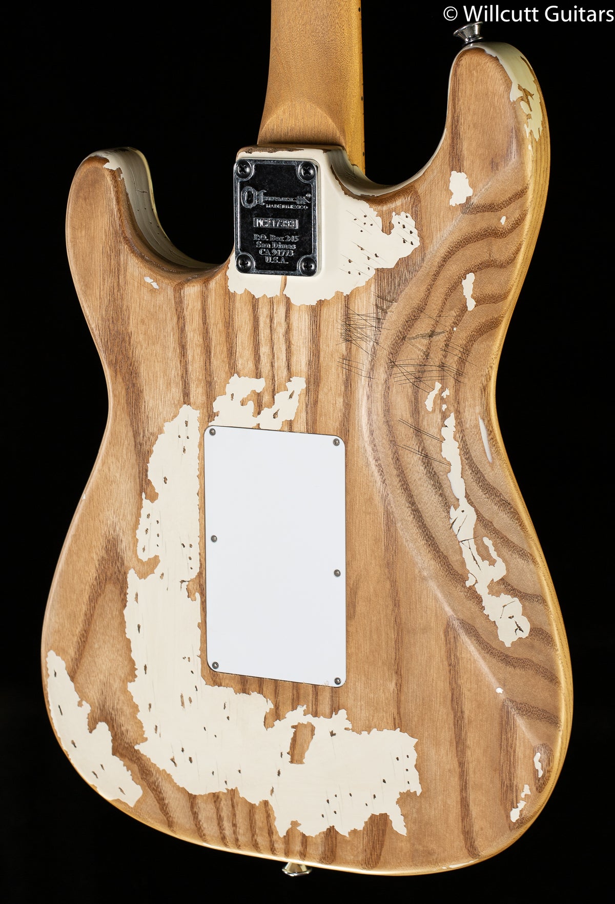 Charvel Henrik Danhage Limited Edition Signature Pro-Mod So-Cal Style 1 HS FR M Maple Fingerboard, White Relic