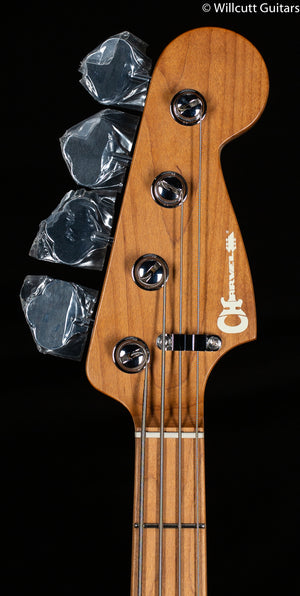 Charvel Pro-Mod San Dimas Bass PJ IV Caramelized Maple Fingerboard Platinum Pearl Bass Guitar