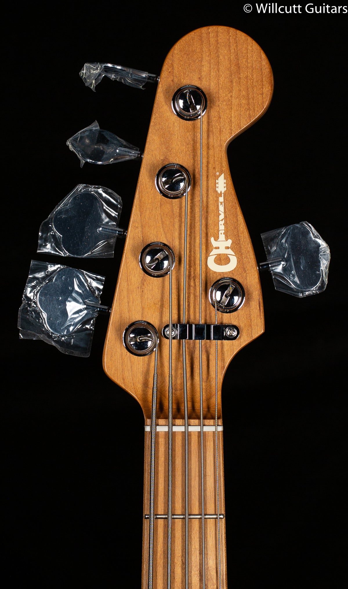 Charvel Pro-Mod San Dimas Bass PJ V Caramelized Maple Fingerboard Metallic Black Bass Guitar (974)