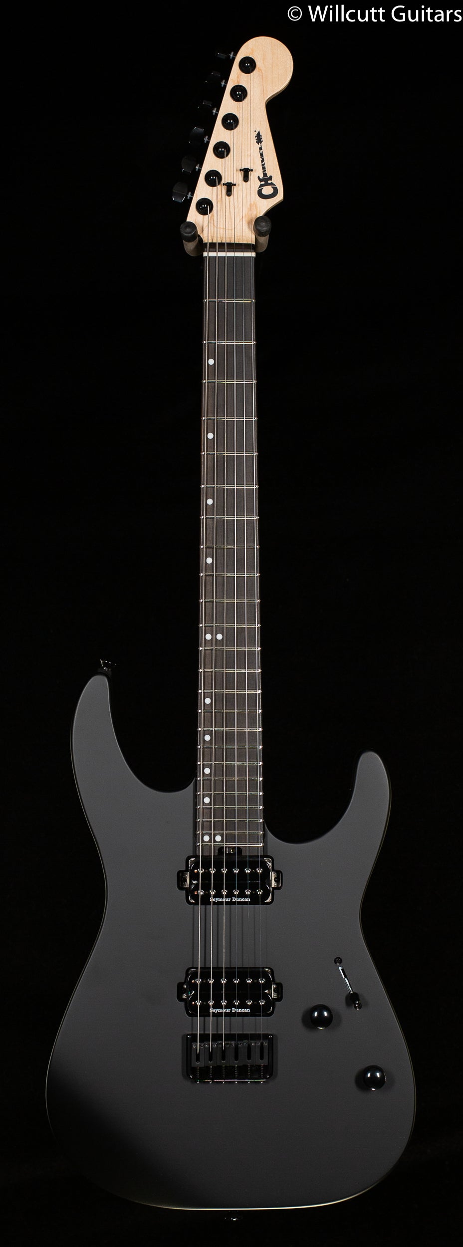 Charvel Pro-Mod DK24 HH HT E Ebony Fingerboard Satin Black