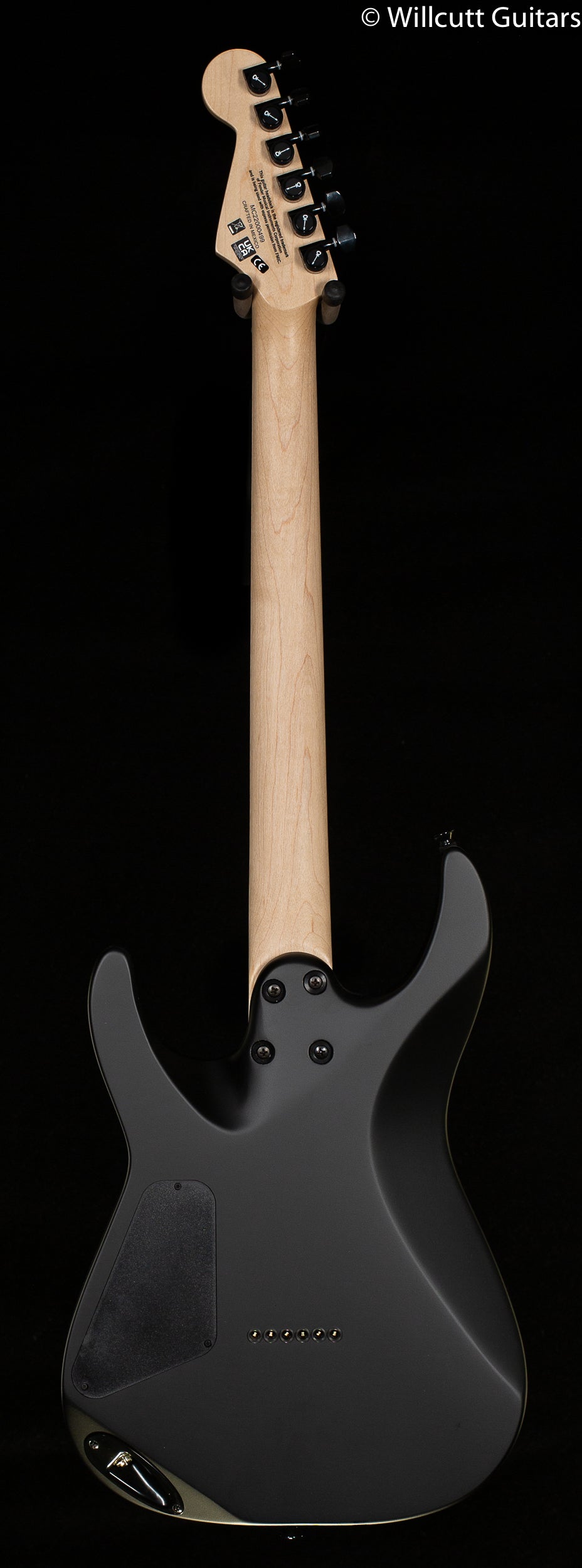 Charvel Pro-Mod DK24 HH HT E Ebony Fingerboard Satin Black