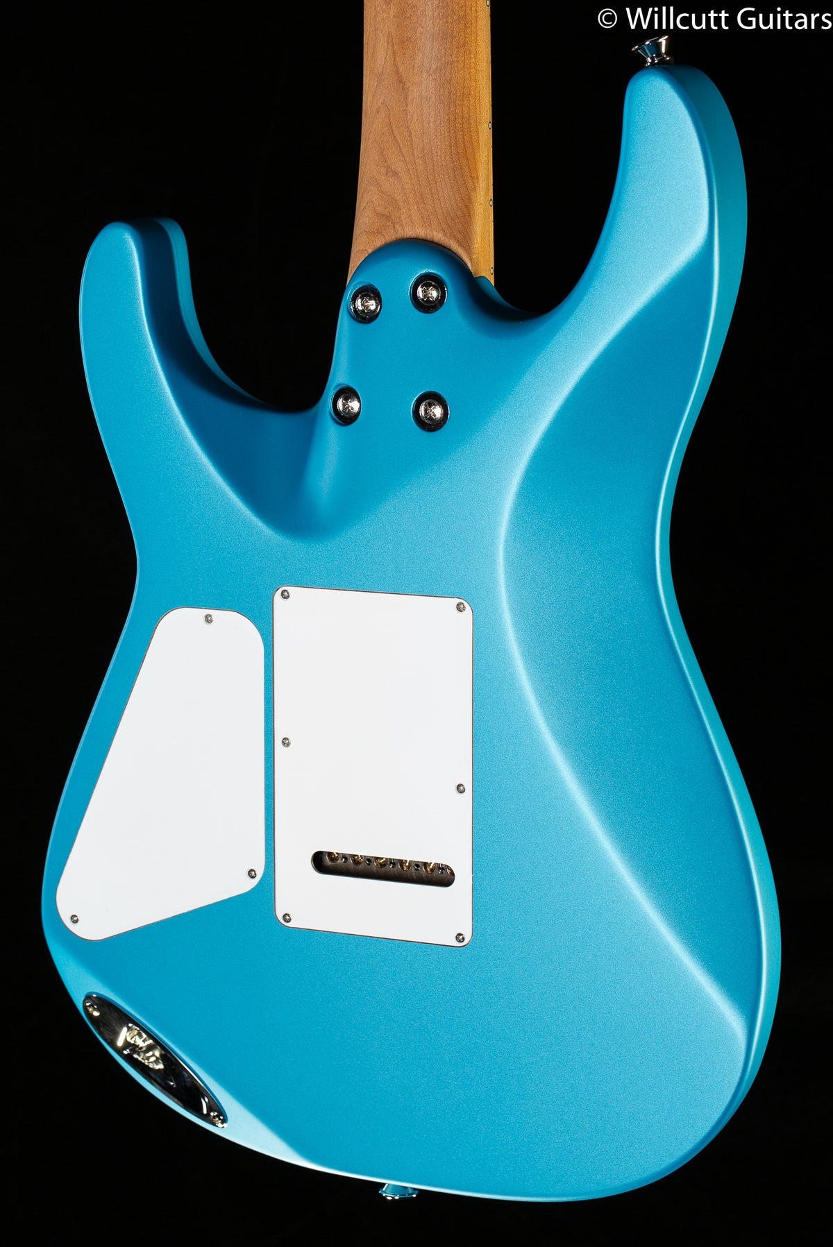 Charvel Pro-Mod DK24 HH 2PT CM, Caramelized Maple Fingerboard, Matte Blue Frost (681)