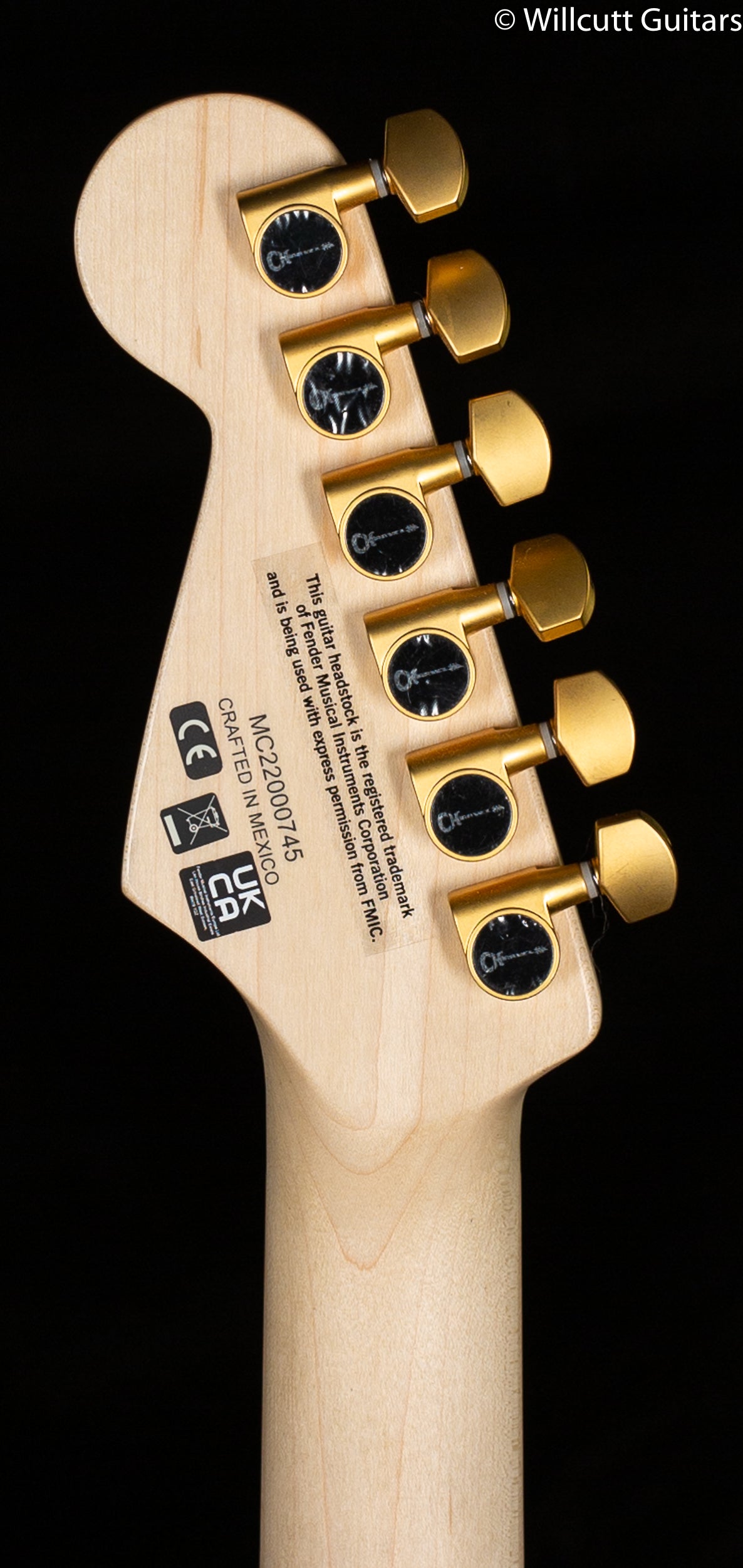 Charvel Pro-Mod DK24 HH FR M Mahogany with Quilt Maple Dark Amber (745)