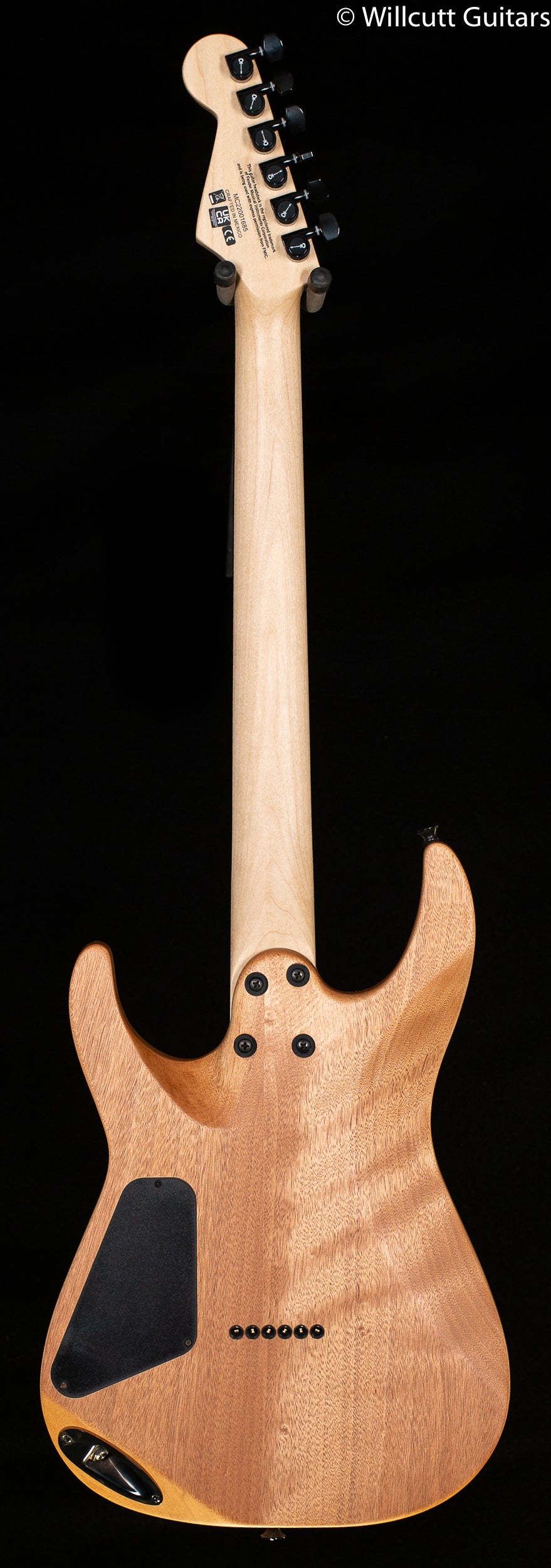 Charvel  Pro-Mod DK24 HH HT E Mahogany with Poplar Burl Desert Sand (685)