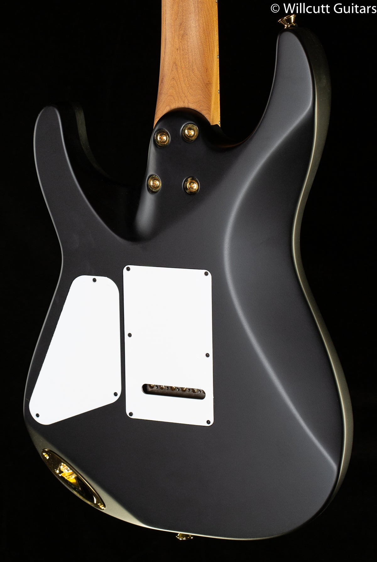 Charvel Pro-Mod DK24 HH 2PT CM Poplar Burl, Caramelized Maple Fingerboard, Transparent Black Burst