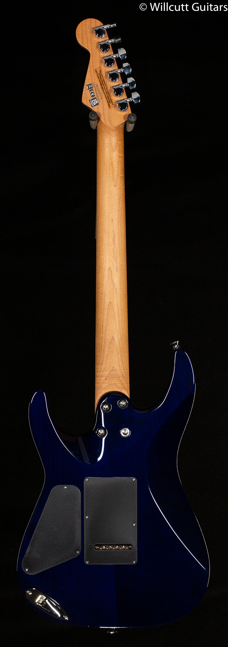 Charvel Pro-Mod DK24 HH 2PT CM QM Caramelized Maple Fingerboard Chlorine Burst (115)