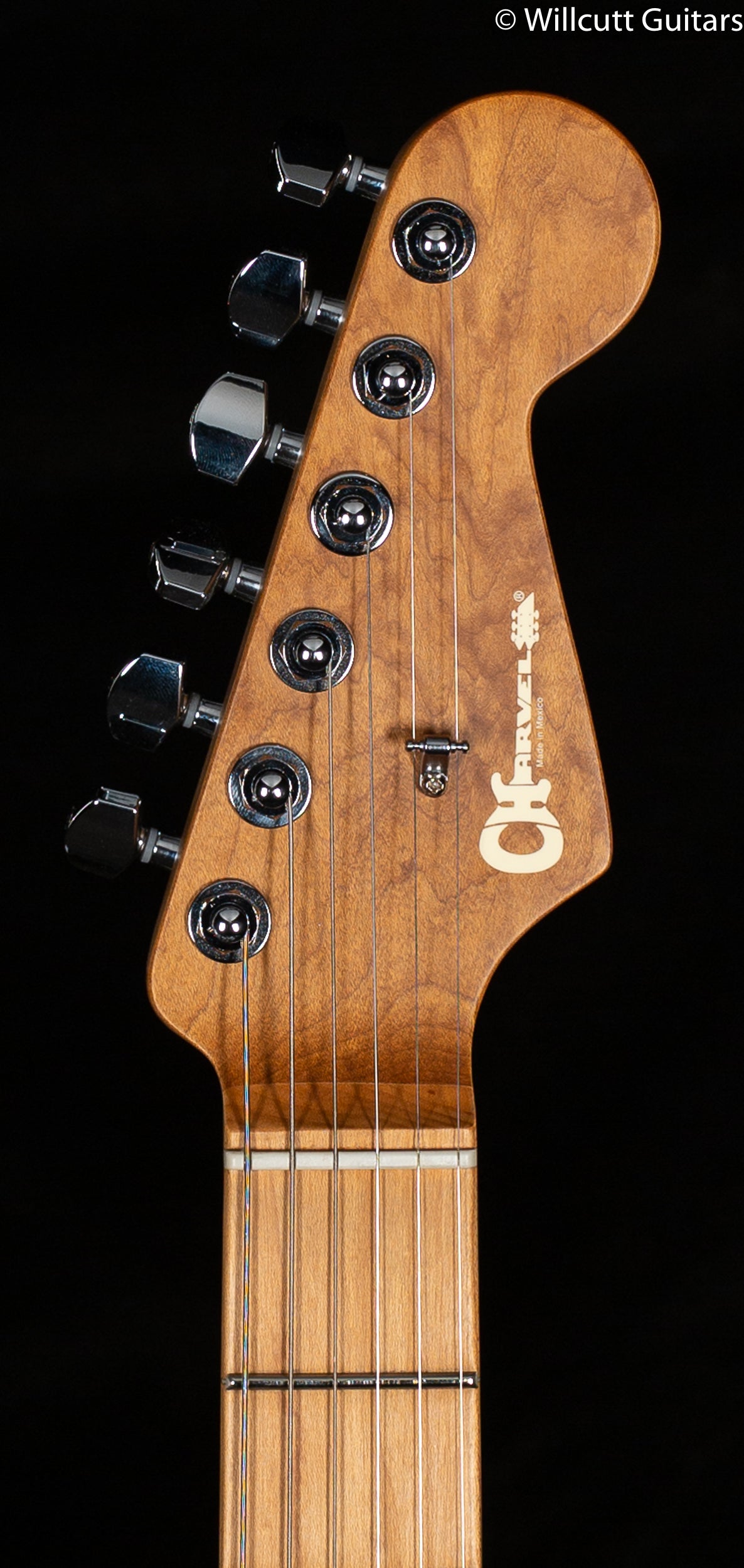 Charvel Pro-Mod DK24 HH 2PT CM QM, Caramelized Maple Fingerboard, Chlorine Burst (177)