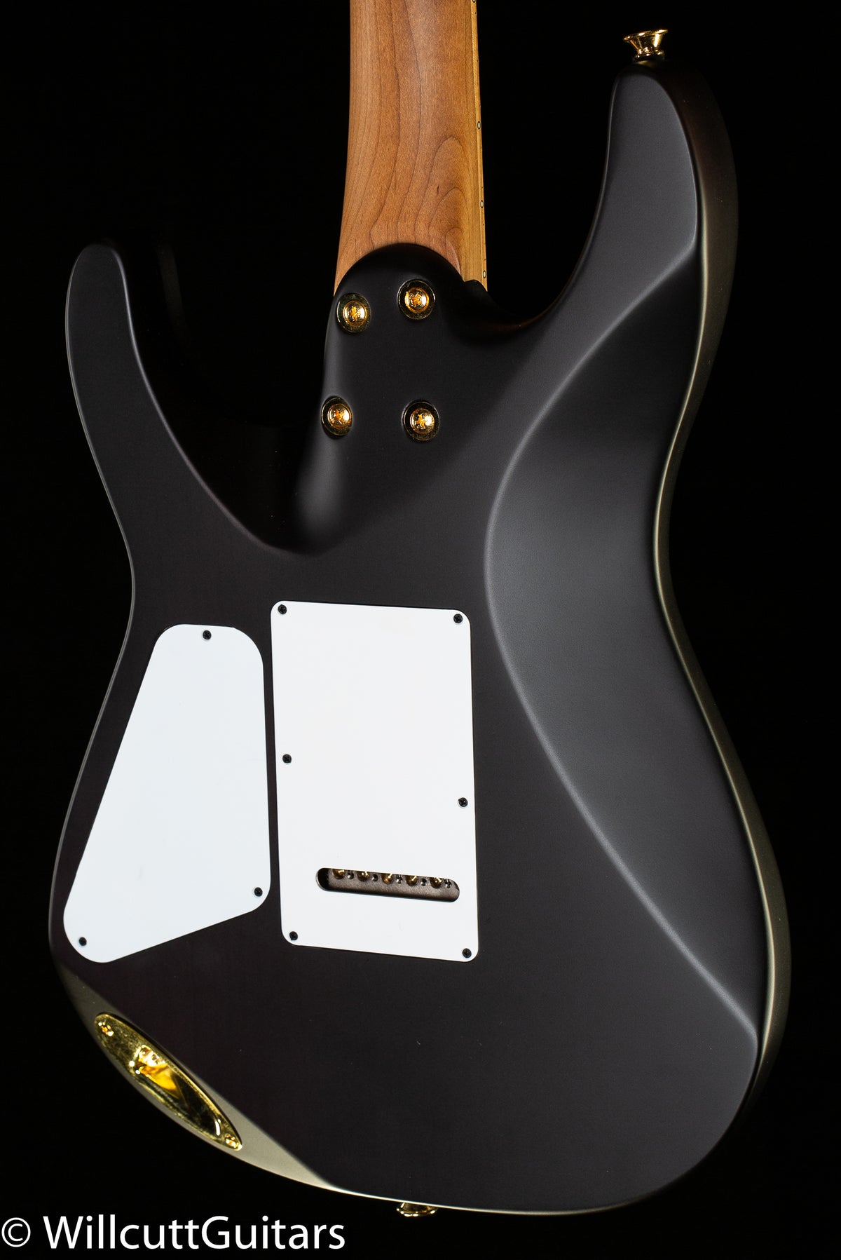 Charvel Pro-Mod DK24 HH 2PT CM Poplar Burl Caramelized Maple Fingerboard Transparent Black Burst (268)