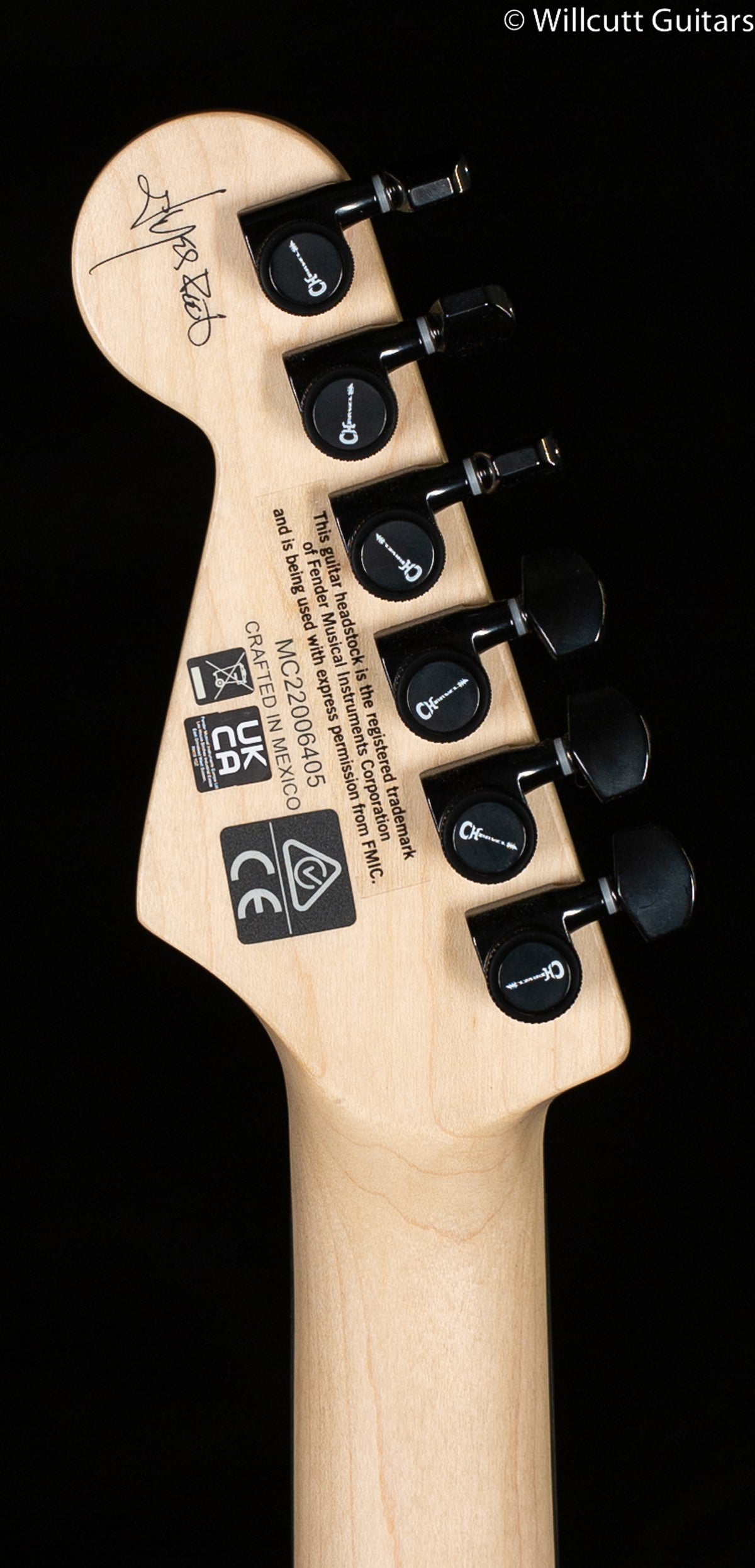 Charvel Jim Root Signature Pro-Mod San Dimas Style 1 HH FR E Ebony Fingerboard Satin White (405)