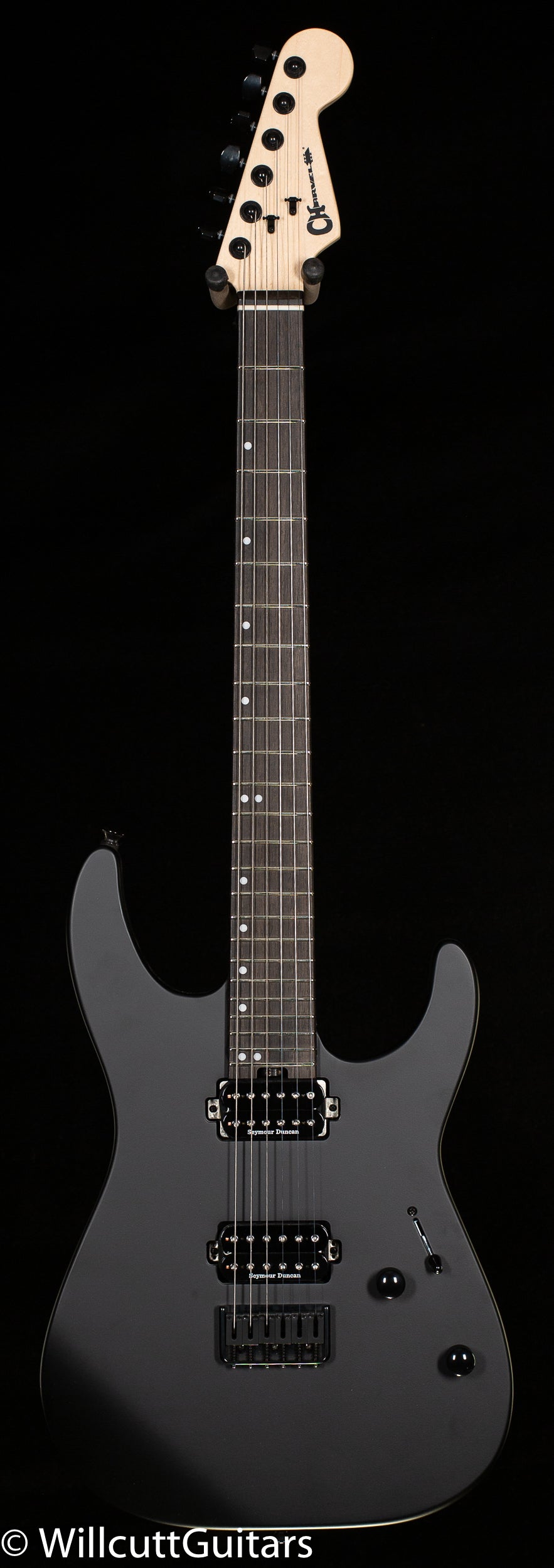 DEMO Charvel Pro-Mod DK24 HH HT E Ebony Fingerboard Satin Black (139)