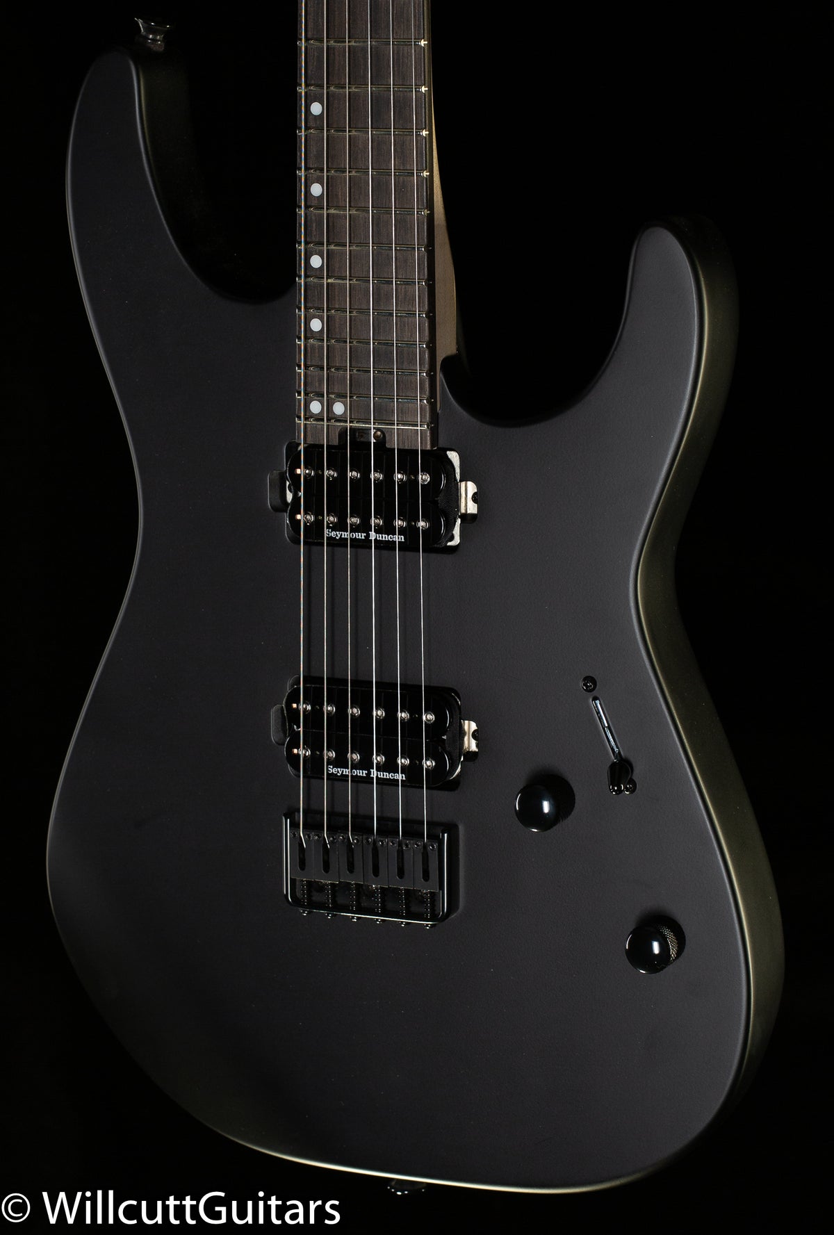 DEMO Charvel Pro-Mod DK24 HH HT E Ebony Fingerboard Satin Black (139)
