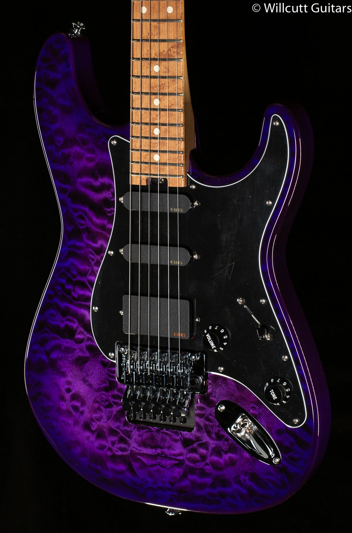 Charvel Marco Sfogli Signature Pro-Mod So-Cal Style 1 HSS Transparent Purple Burst (051)