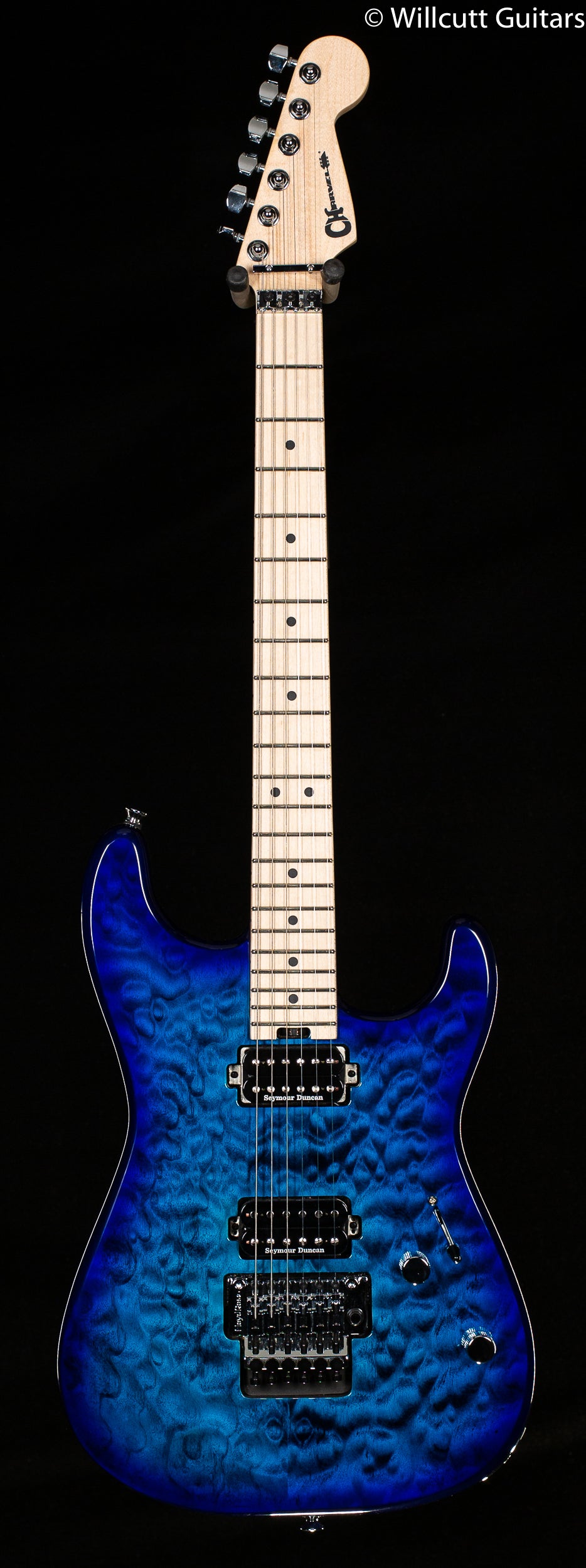 Charvel Pro-Mod San Dimas Style 1 HH FR M QM, Maple Fingerboard 