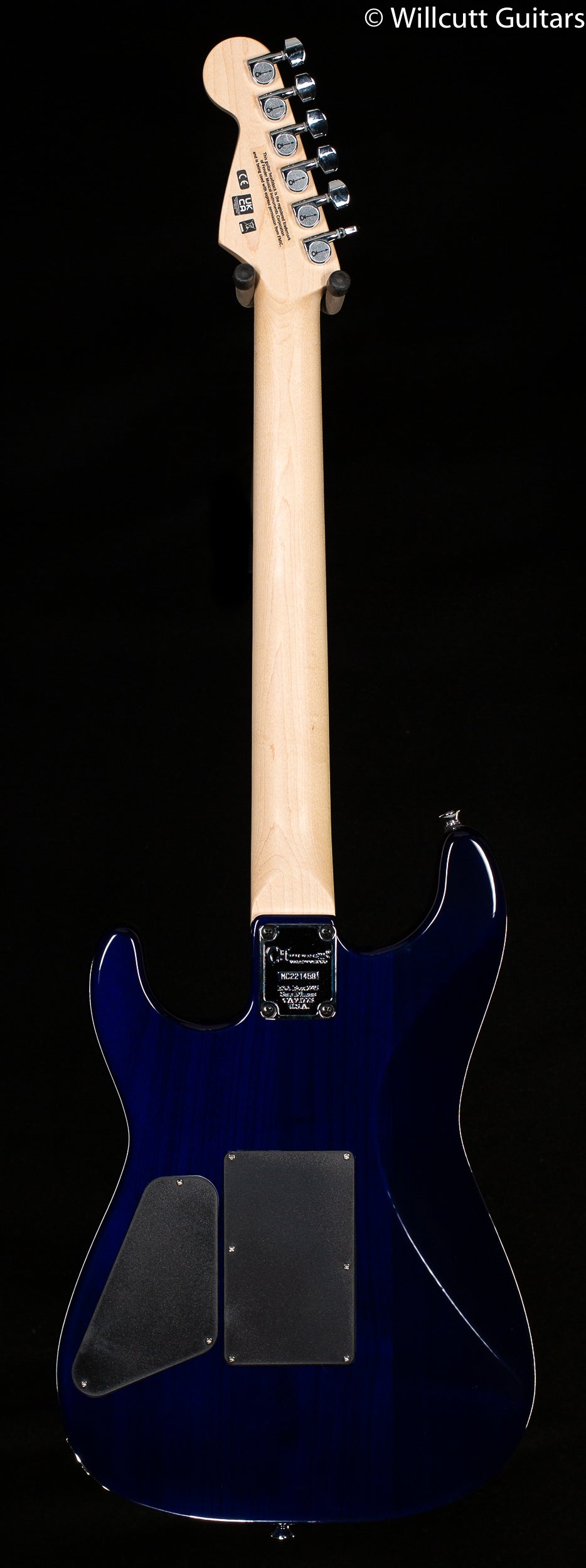 Charvel Pro-Mod San Dimas Style 1 HH FR M QM, Maple Fingerboard, Chlorine Burst (458)