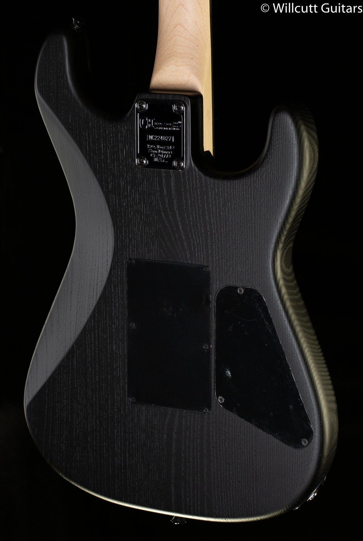 Charvel Pro-Mod San Dimas Style 1 HH FR E Sassafras LH Ebony Fingerboard Satin Black (827)
