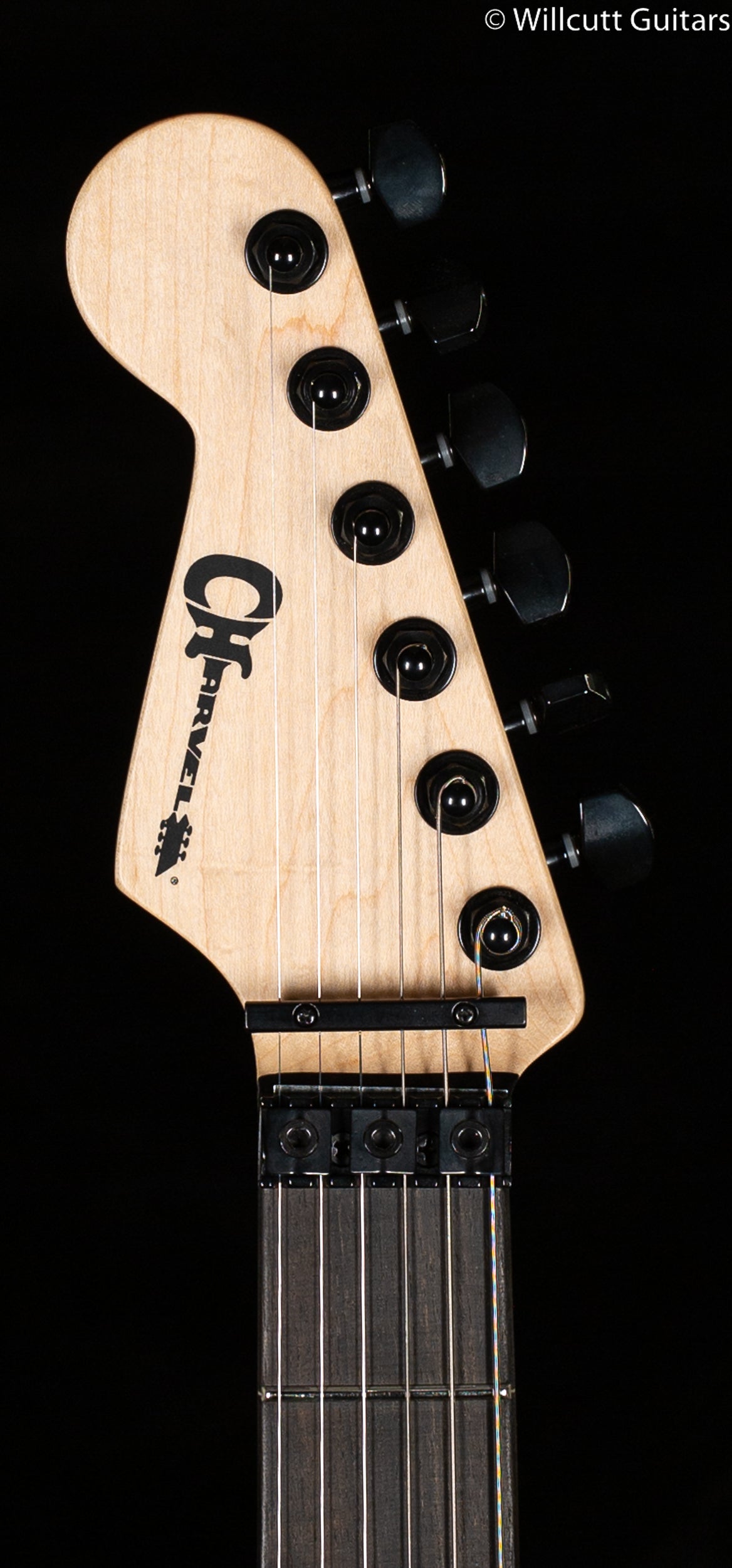 Charvel Pro-Mod San Dimas Style 1 HH FR E Sassafras LH Ebony Fingerboard Satin Black (827)