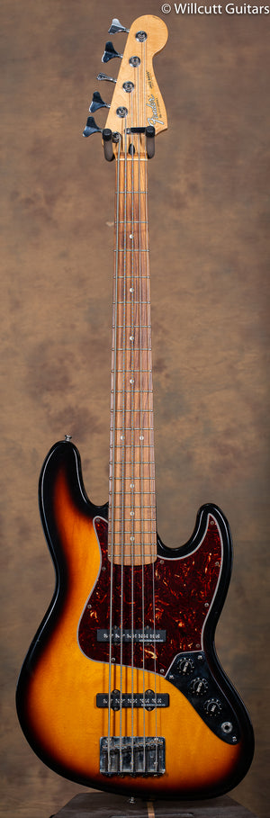 1999 Fender Standard Jazz Bass V Sunburst