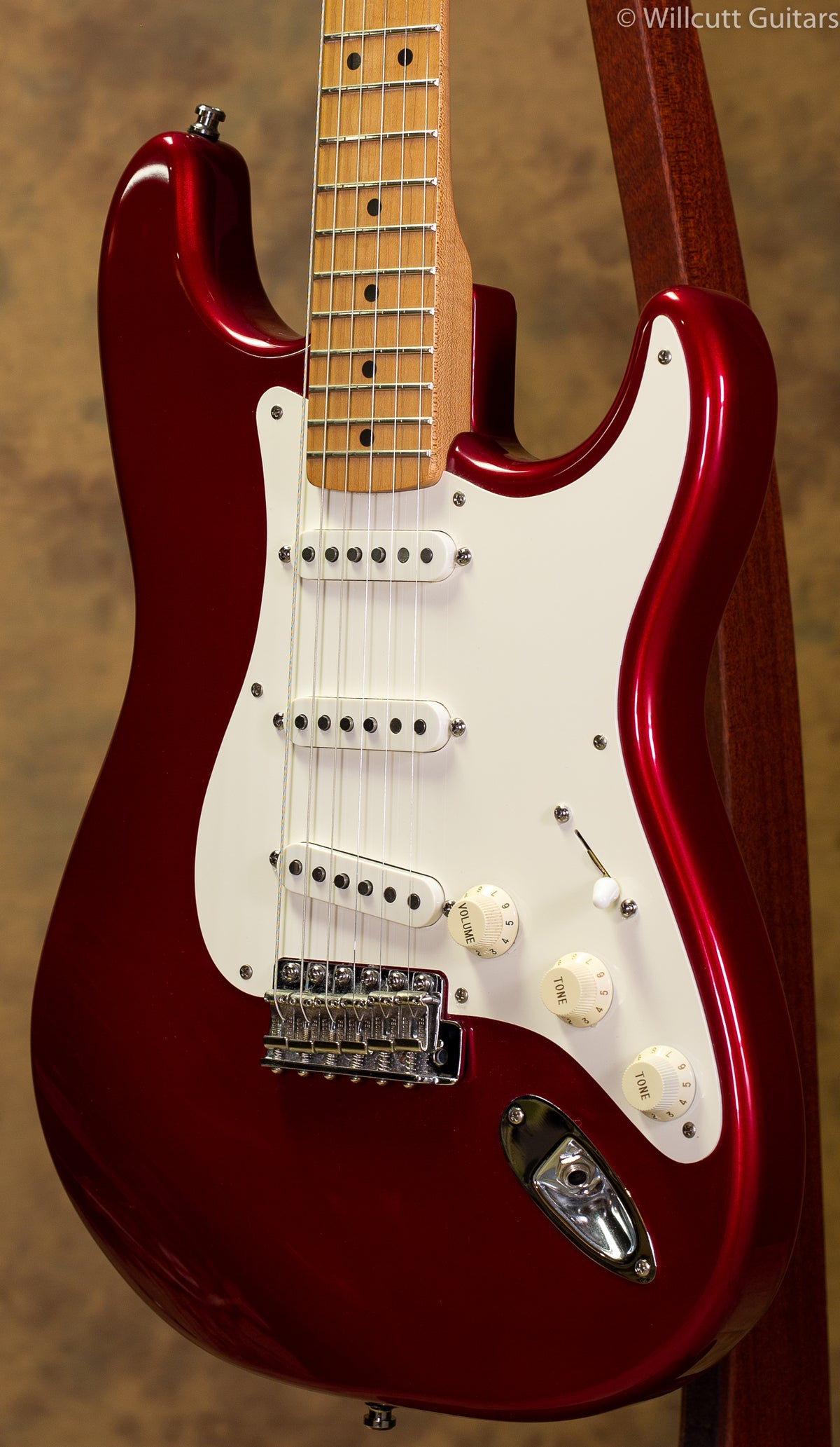 Fender 1995 Jimmie Vaughan Stratocaster Red USED