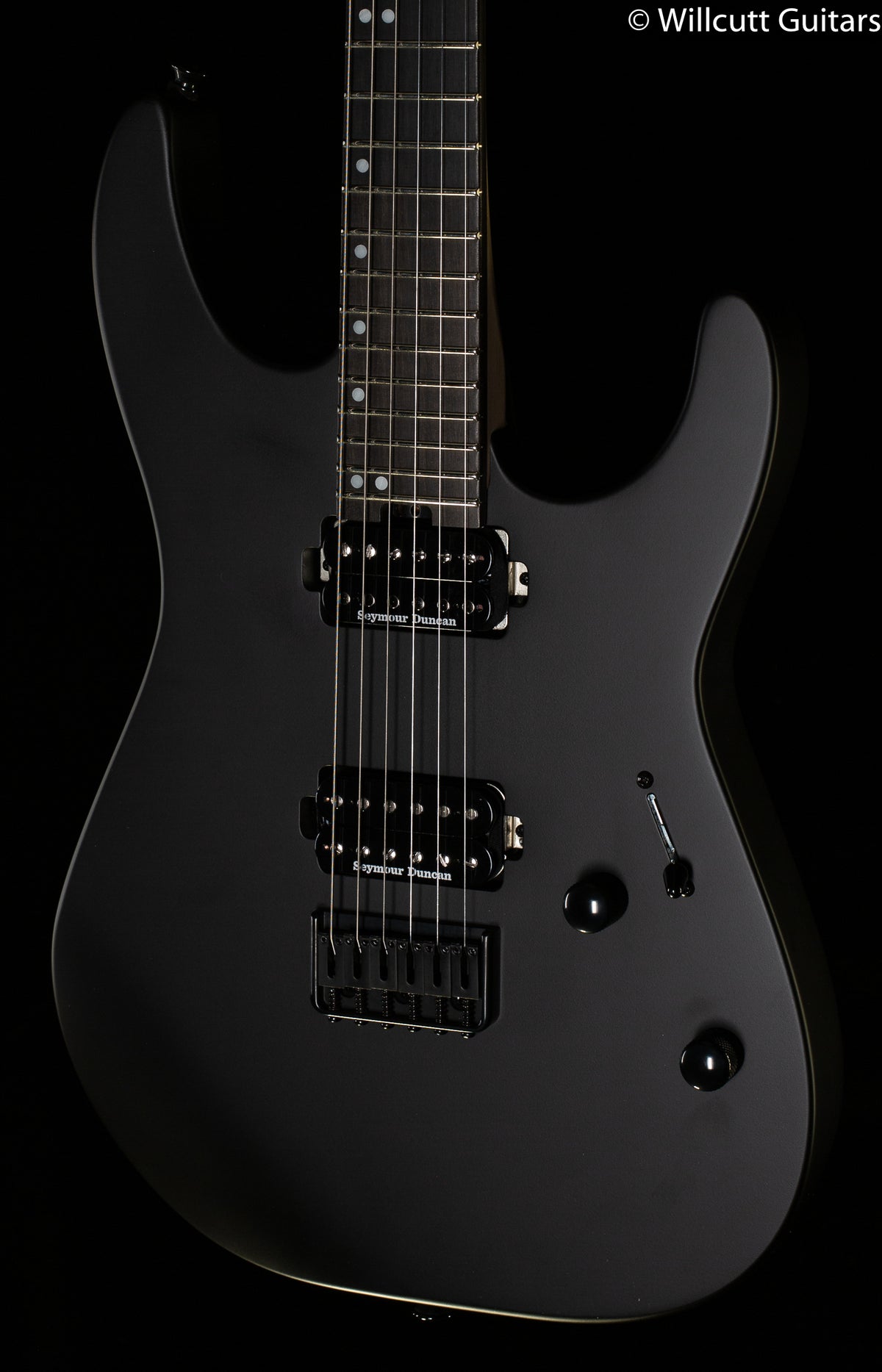 Charvel Pro-Mod DK24 HH HT E Ebony Fingerboard Satin Black
