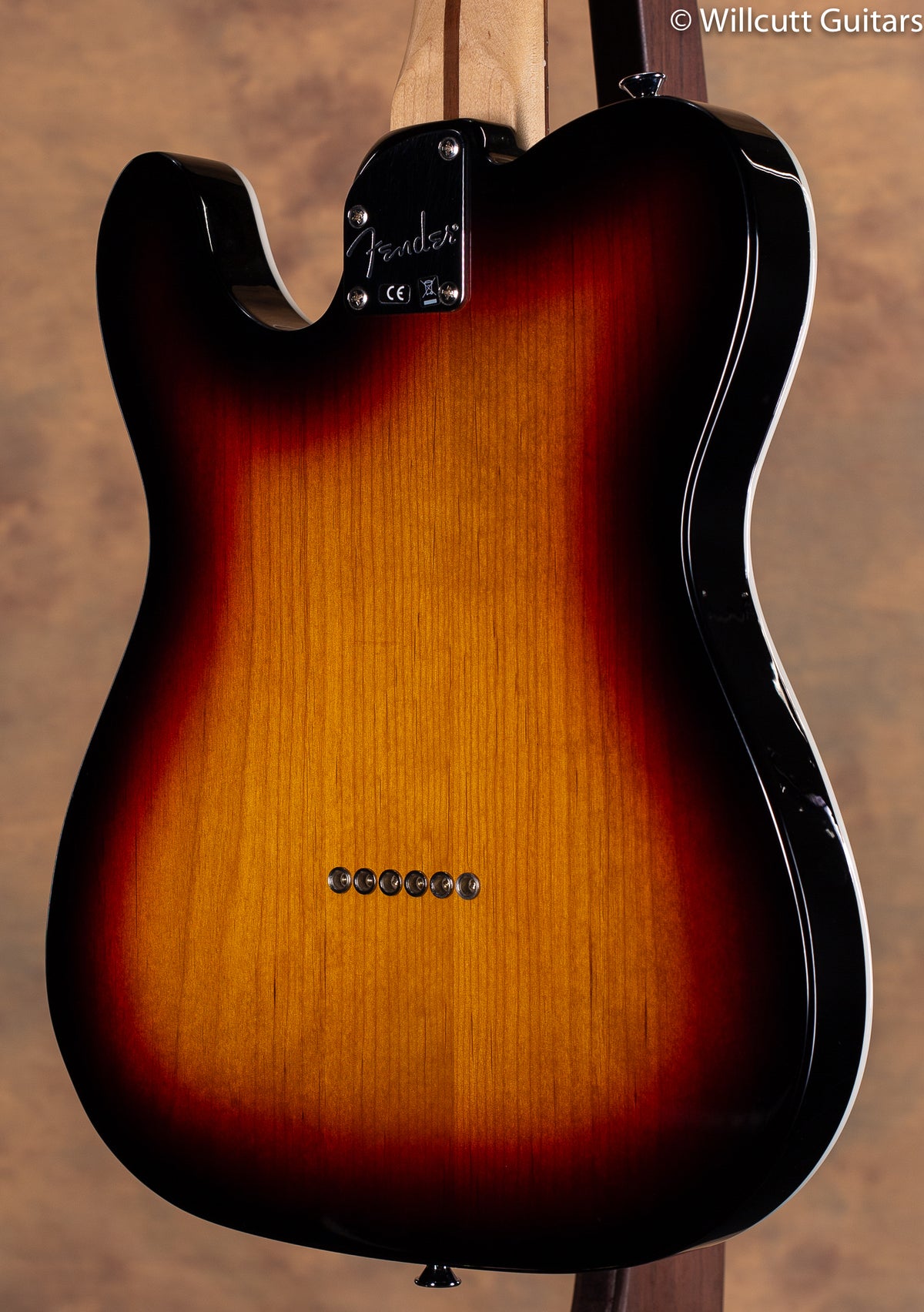 Fender Deluxe Telecaster Thinline 3 Tone Sunburst USED