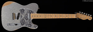 Fender Brad Paisley Road Worn Telecaster Silver Sparkle
