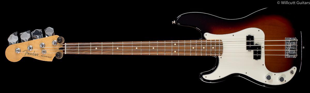 Fender Player Precision Bass レフティ Fender Player Precision Bass 3-Color Sunburst Pau Ferro