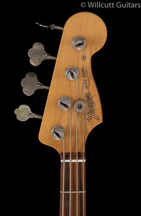 Fender Road Worn &#39;60s Jazz Bass 3-Color Sunburst Pau Ferro