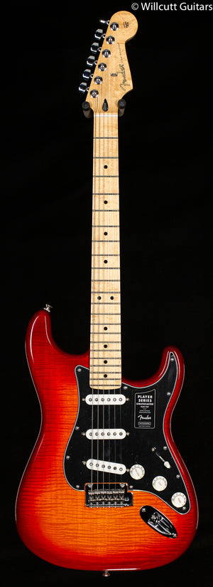 Fender Player Stratocaster Plus Top Aged Cherry Burst Maple