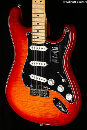 Fender Player Stratocaster Plus Top Aged Cherry Burst Maple