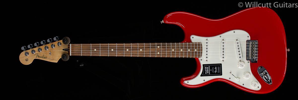 Fender Player Stratocaster Sonic Red Pau Ferro Lefty (405